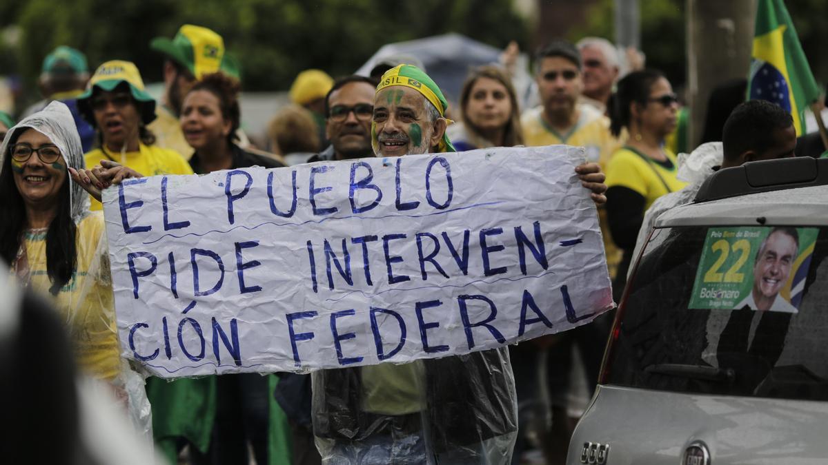 Levantados todos los bloqueos de camioneros bolsonaristas en las principales vías de Brasil .