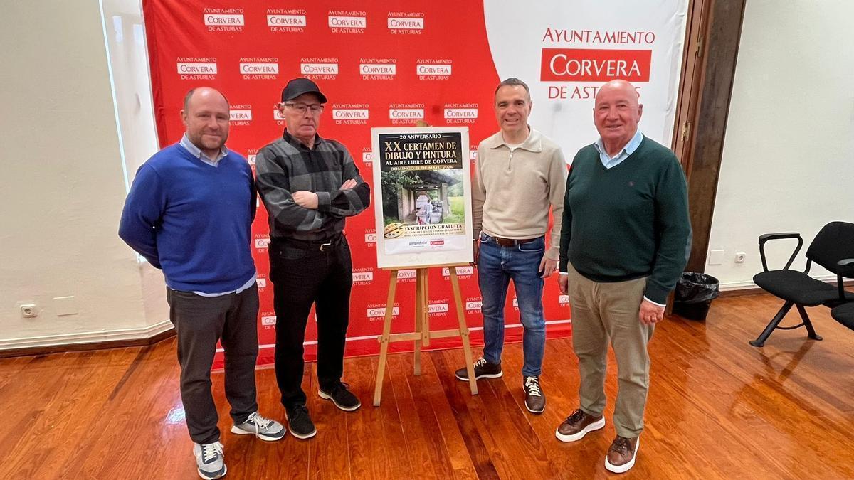 Ángel Martín, José Luis Ibáñez, Iván Fernández y José Luis Montes