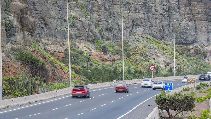 Un jardín canario para embellecer la entrada a la capital por La Laja