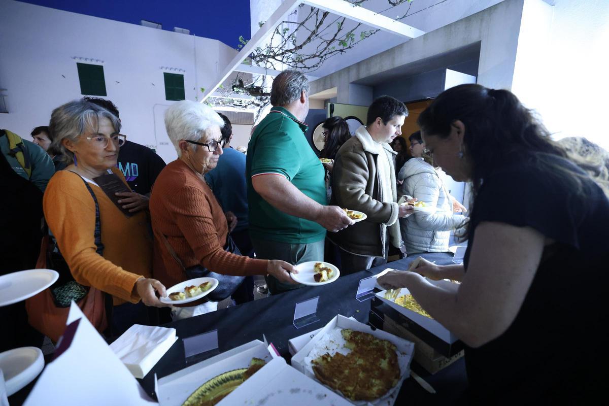Degustación de 'falons' de Ibiza organizada por la Asociación de Panaderos y Pasteleros de Ibiza y Formentera