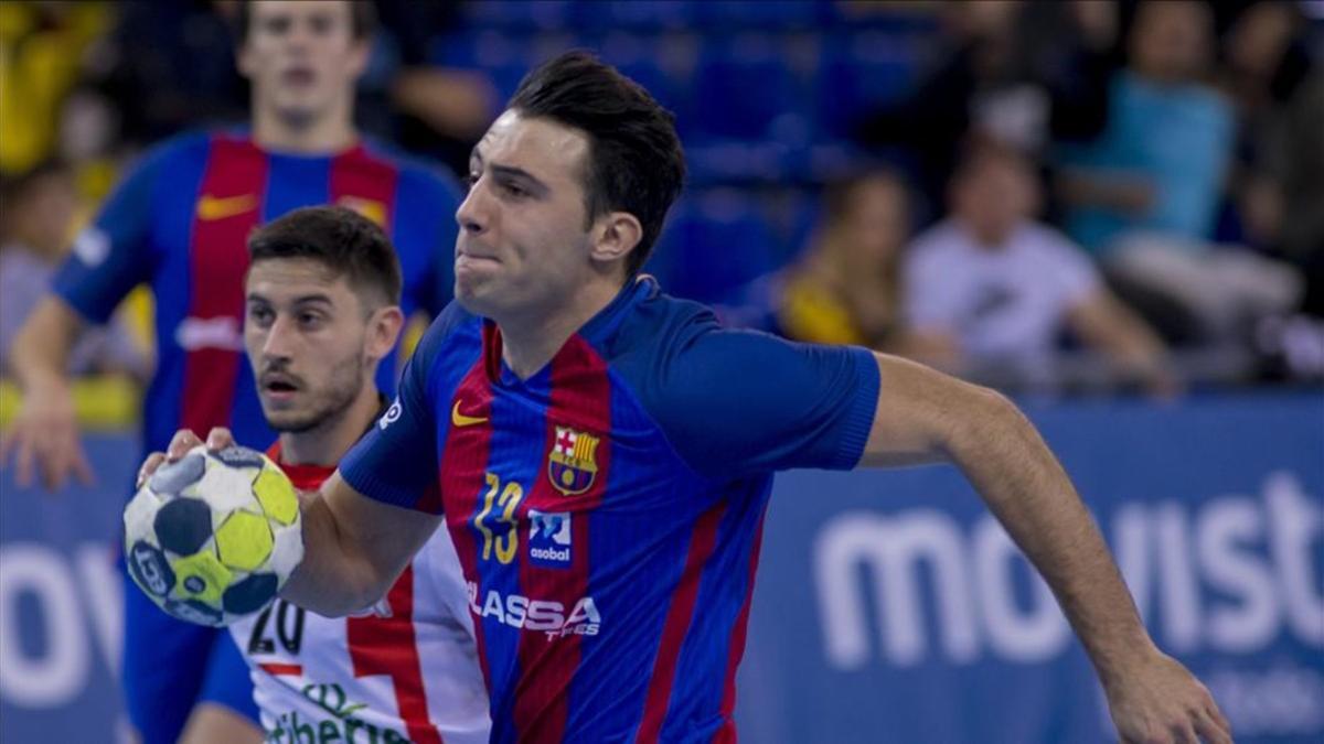 Aitor Ariño completó un gran encuentro con cinco goles sin fallo