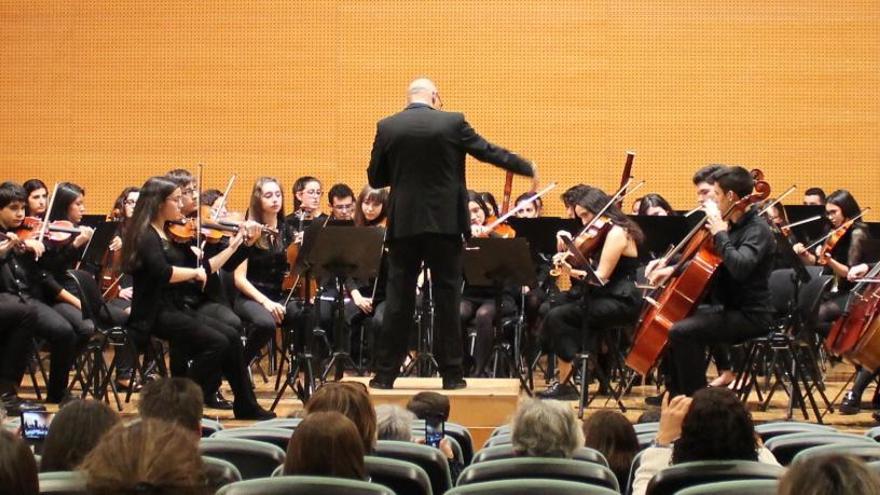 La Orquesta Sénior del Conservatorio Profesional de Música de Vigo