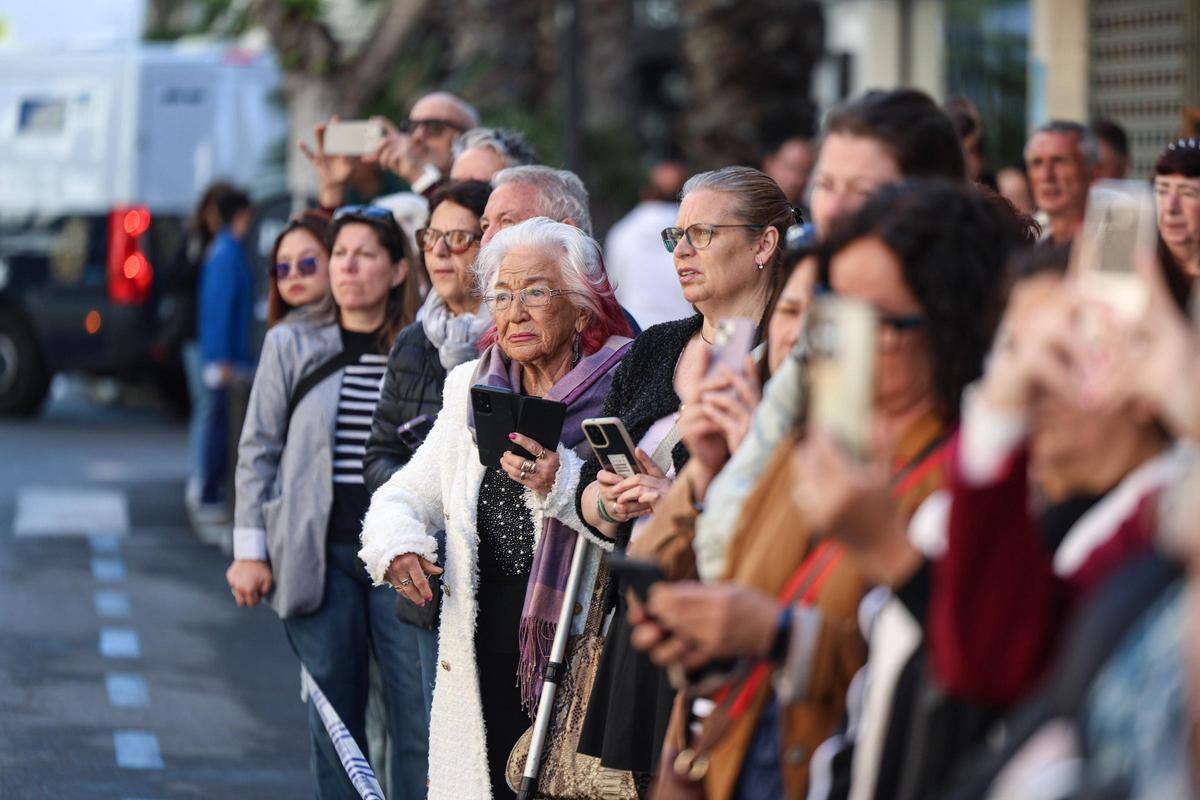 Las imágenes del Santo Encuentro en el parque Reina Sofía de Ibiza