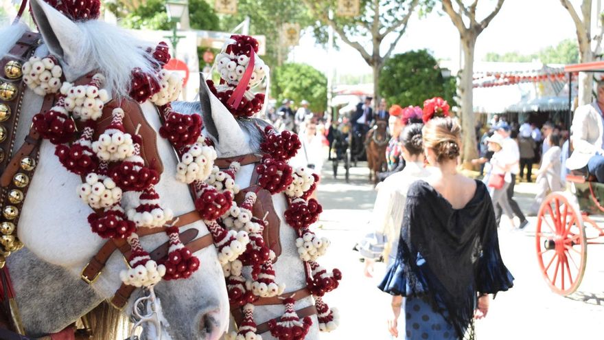 El Real de la Feria de Abril: un territorio hostil para los alérgicos en un año &quot;de mucho polen&quot;