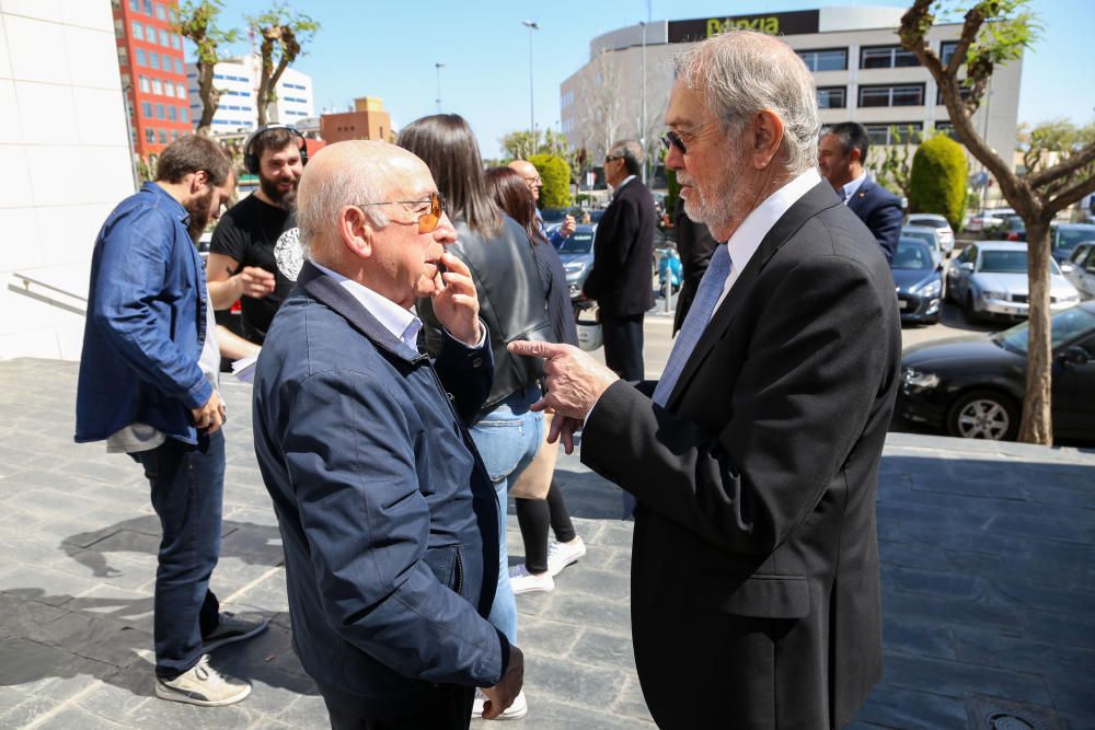 Funeral del exalcalde de Murcia Clemente García