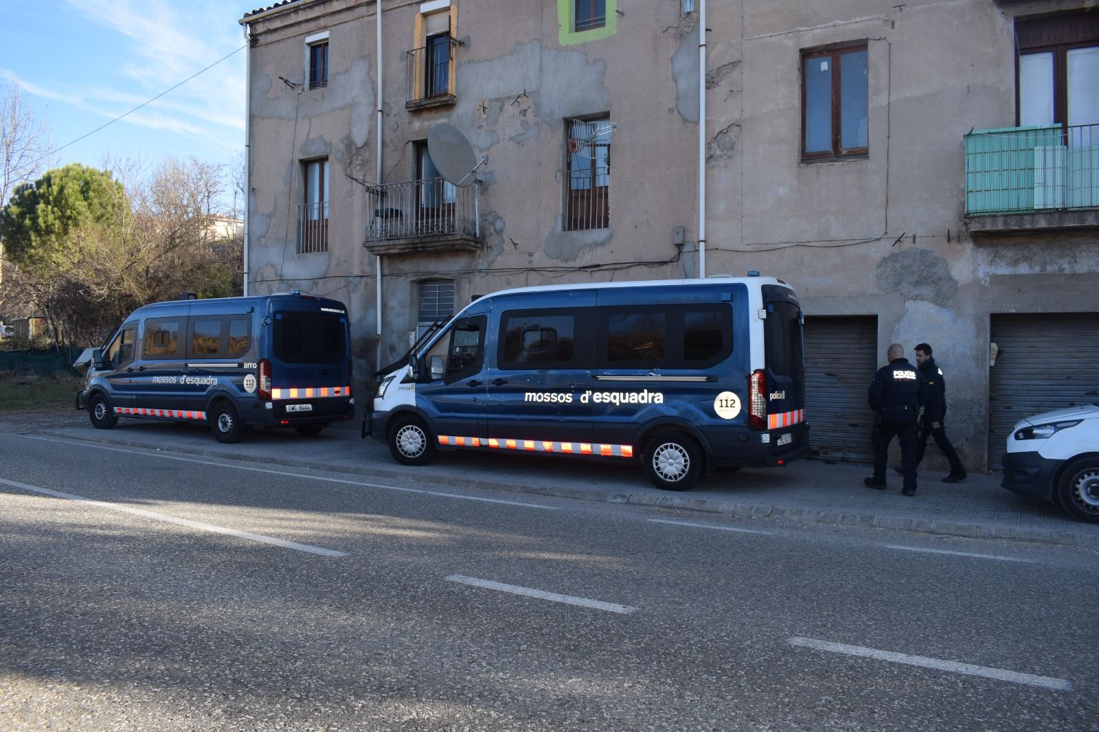 Operatiu antidroga dels Mossos a Gironella