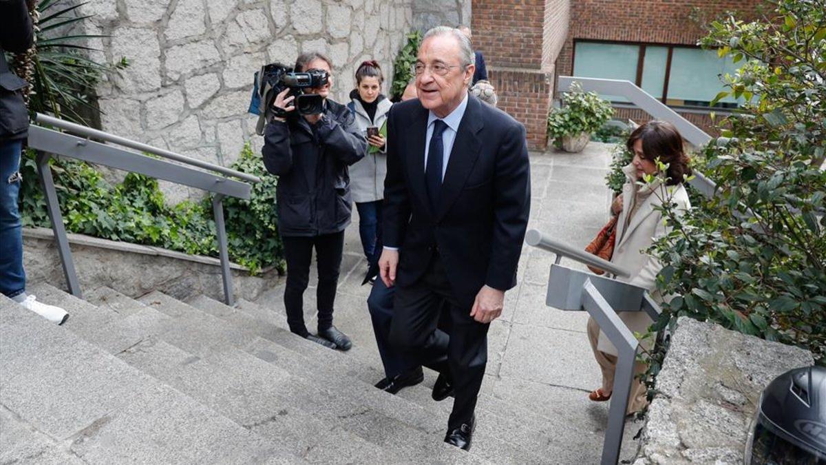 Florentino Pérez mantendrá en secreto las renovaciones de sus futbolistas