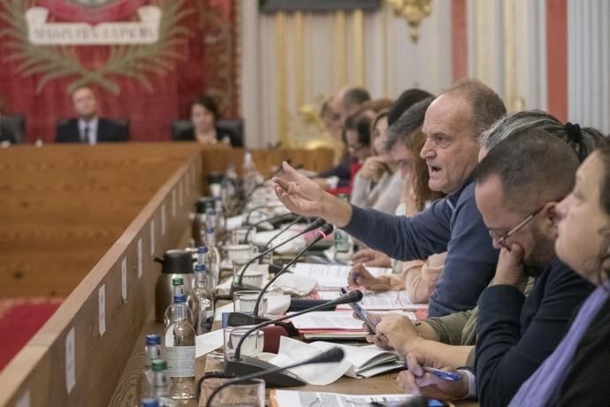 26.01.18 Pleno Ayuntamiento de Las Palmas de GC.Casas Consistoriales.Fotos Tony Hernández