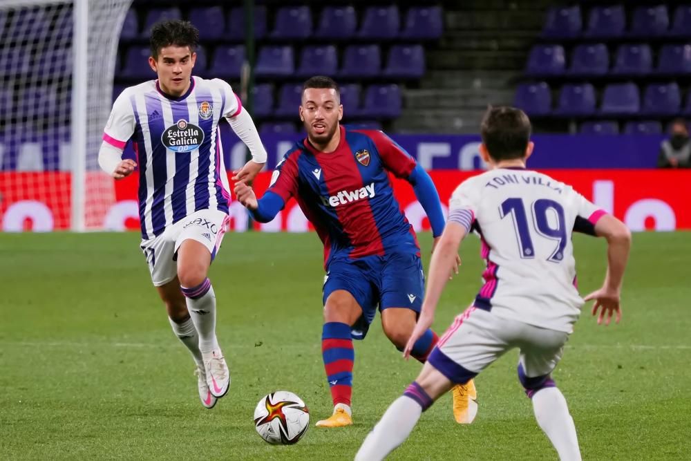 Las mejores imágenes del Valladolid - Levante en Copa del Rey