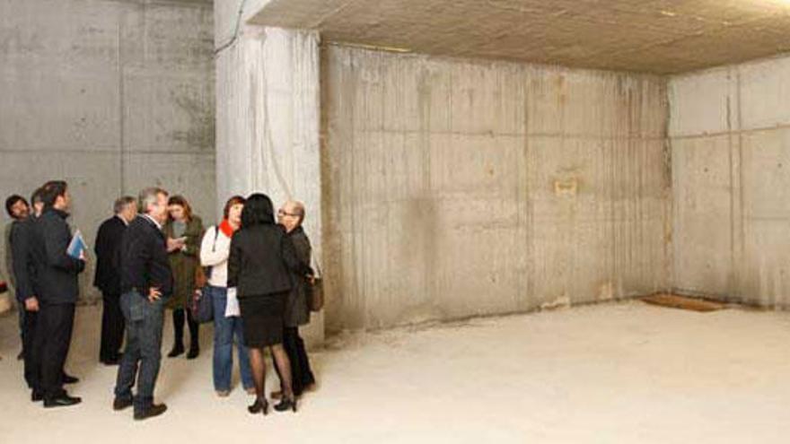 Búnker para la radioterapia en el nuevo hospital de Eivissa.