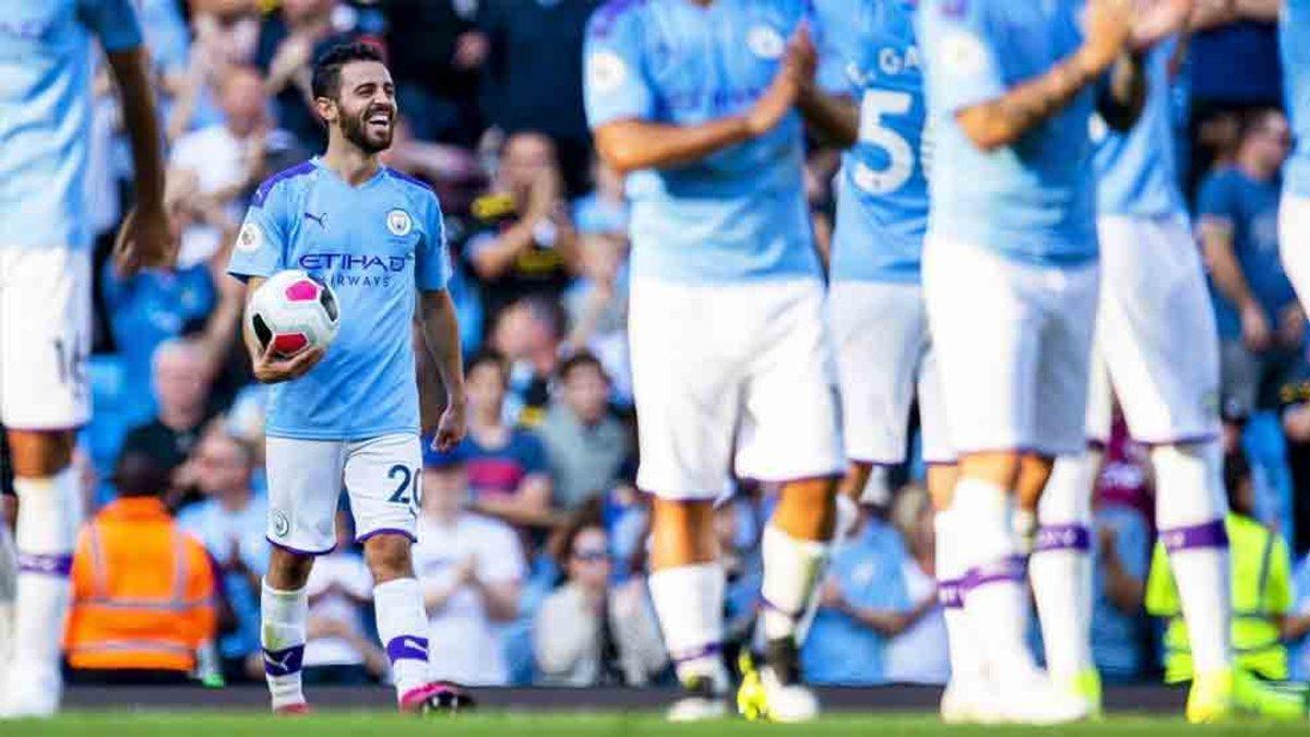 El City goleó al Watford en la Premier League