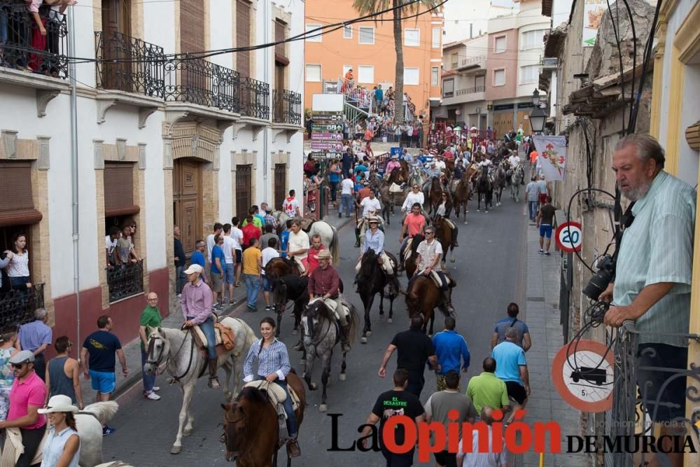 Último encierro en las Fiestas de Moratalla