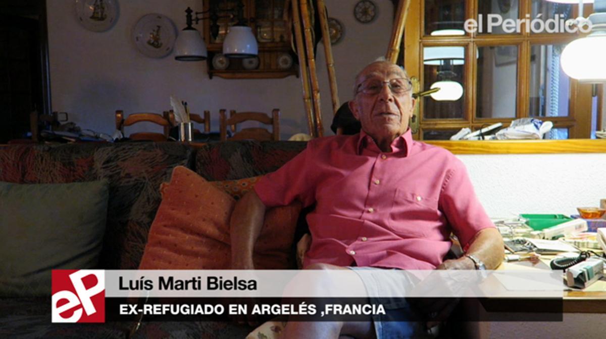 Luís Martí refugiado de la guerra civil española