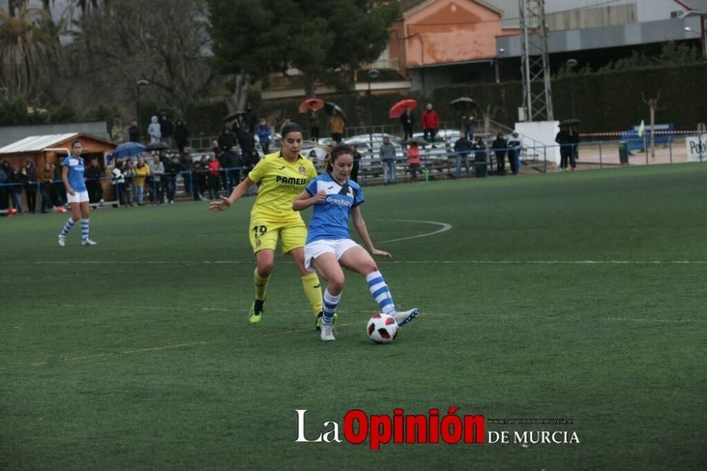 Alhama Granbibio CF-Villareal CF Femenino desde el Complejo Deportivo de Alhama