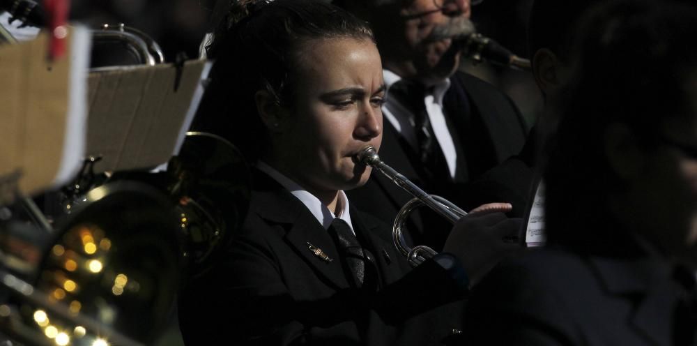 La Sociedad Musical La Lira de Chulilla puso música a la victoria del Valencia