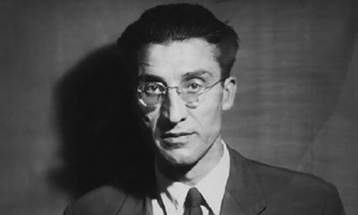 El escritor italiano Cesare Pavese.