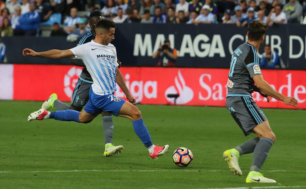 LaLiga | Málaga CF, 3 - Celta de Vigo, 0