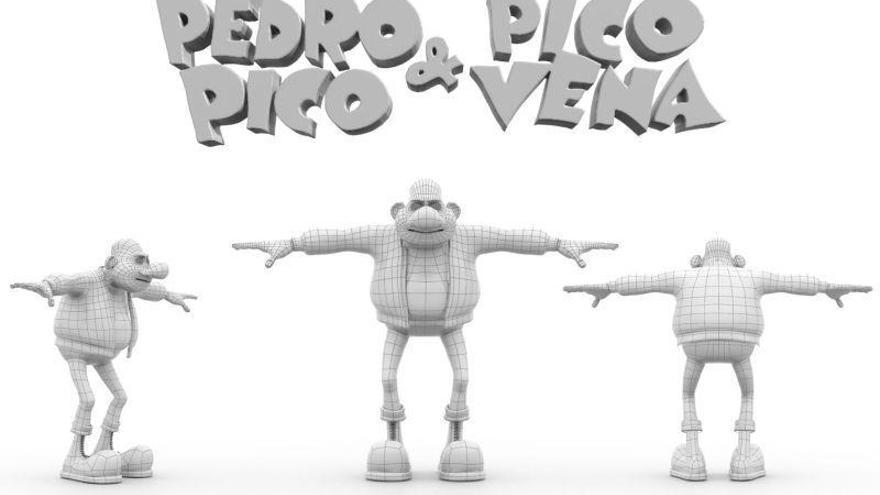 Pedro Pico y Pico Vena, en 3D