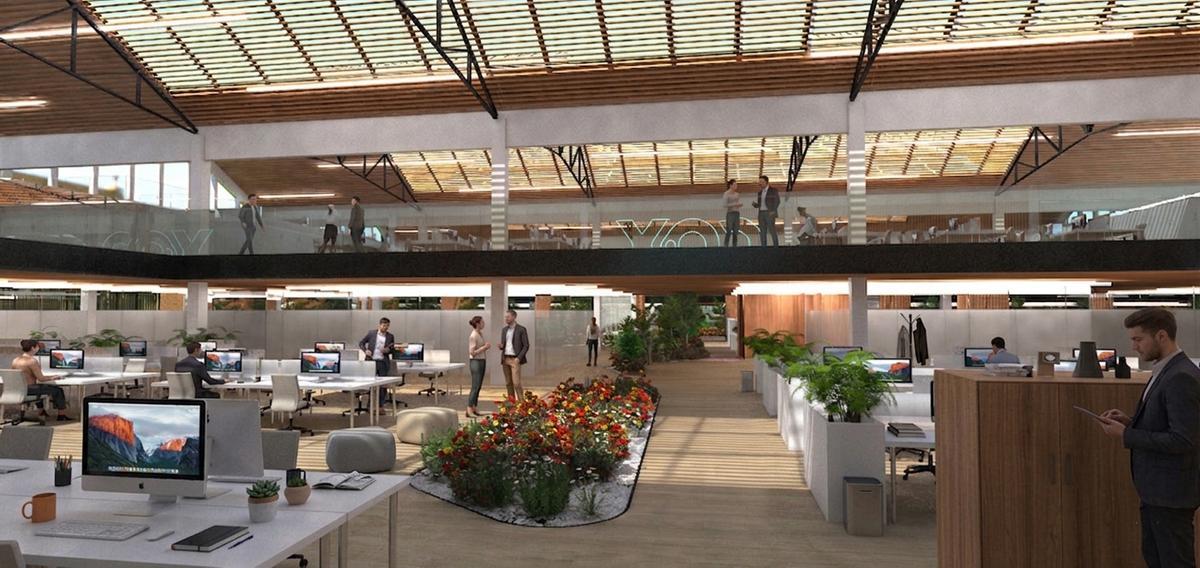 Las imágenes de la transformación de la nueva sede del Grupo Cox en Sevilla