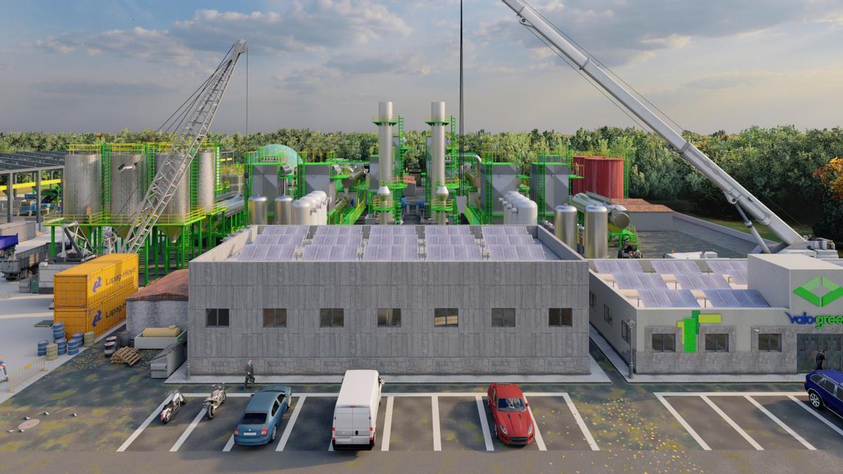 Así será la nueva planta de Greene en Tarragona.