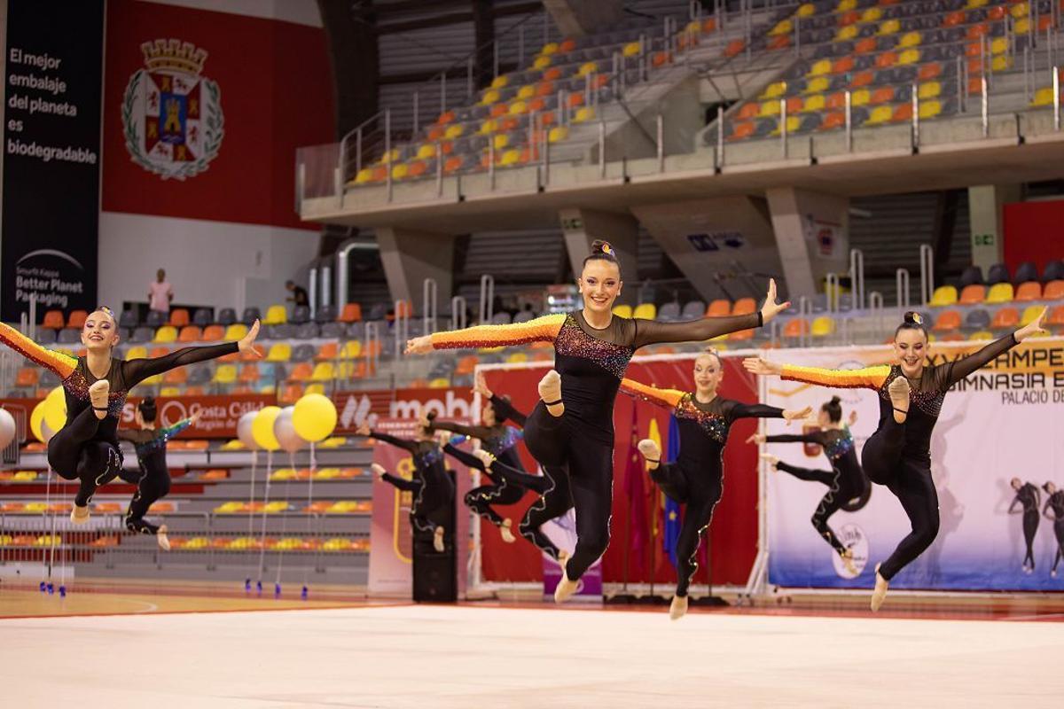 La Federación de Gimnasia Estética de Grupo de la Región de Murcia lleva muchos años realizando un buen trabajo