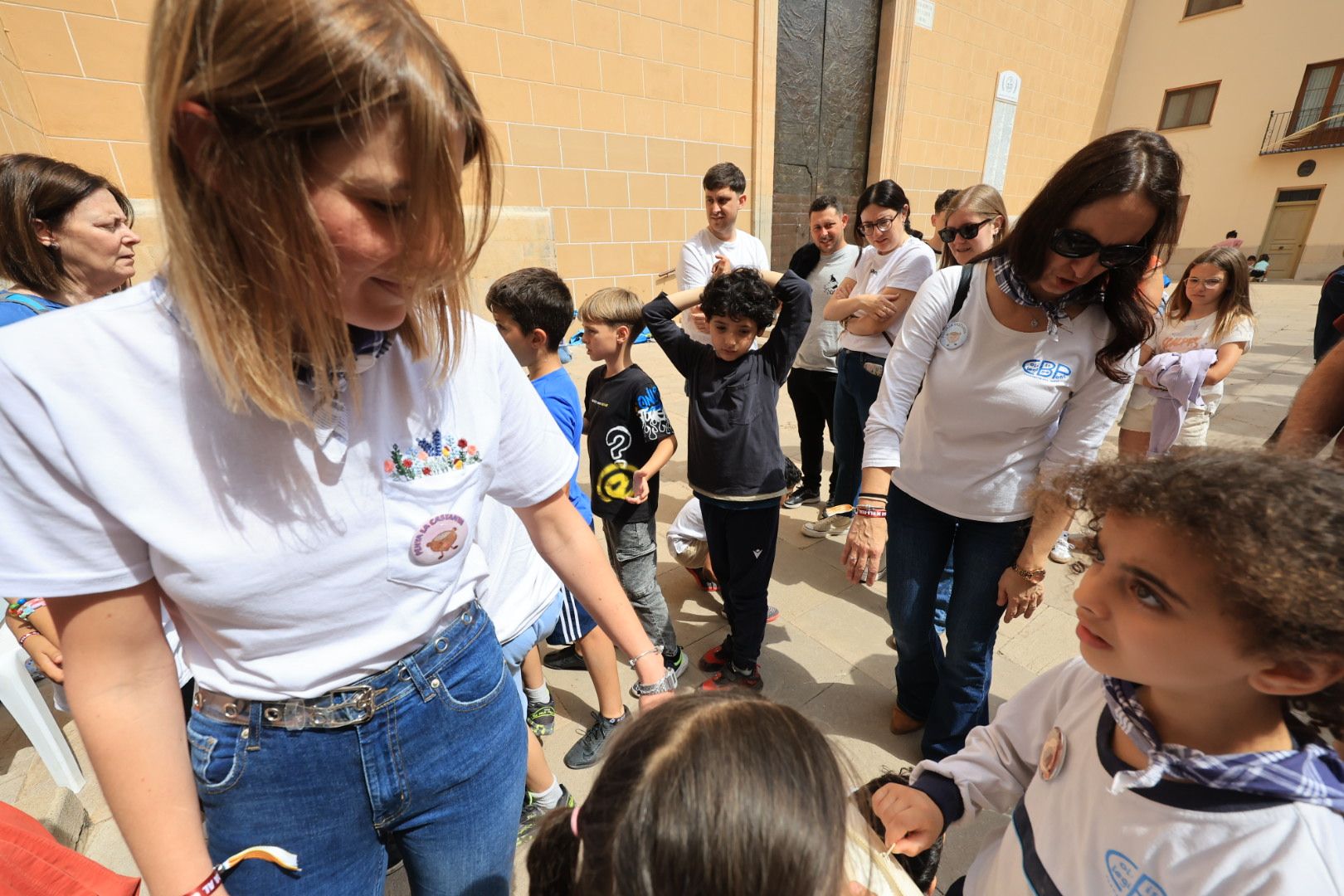 FOTOGALERIA I Les imatges de l'exitosa pujada al campanar de l'arxiprestal de Vila-real
