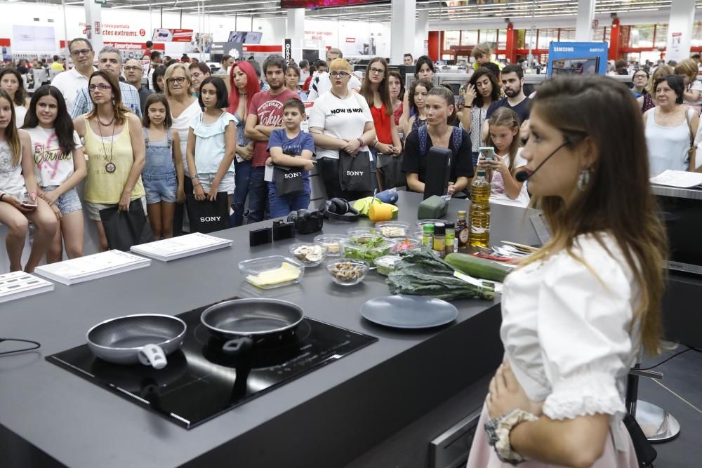 La Miri de MasterChef fa una demostració a Girona