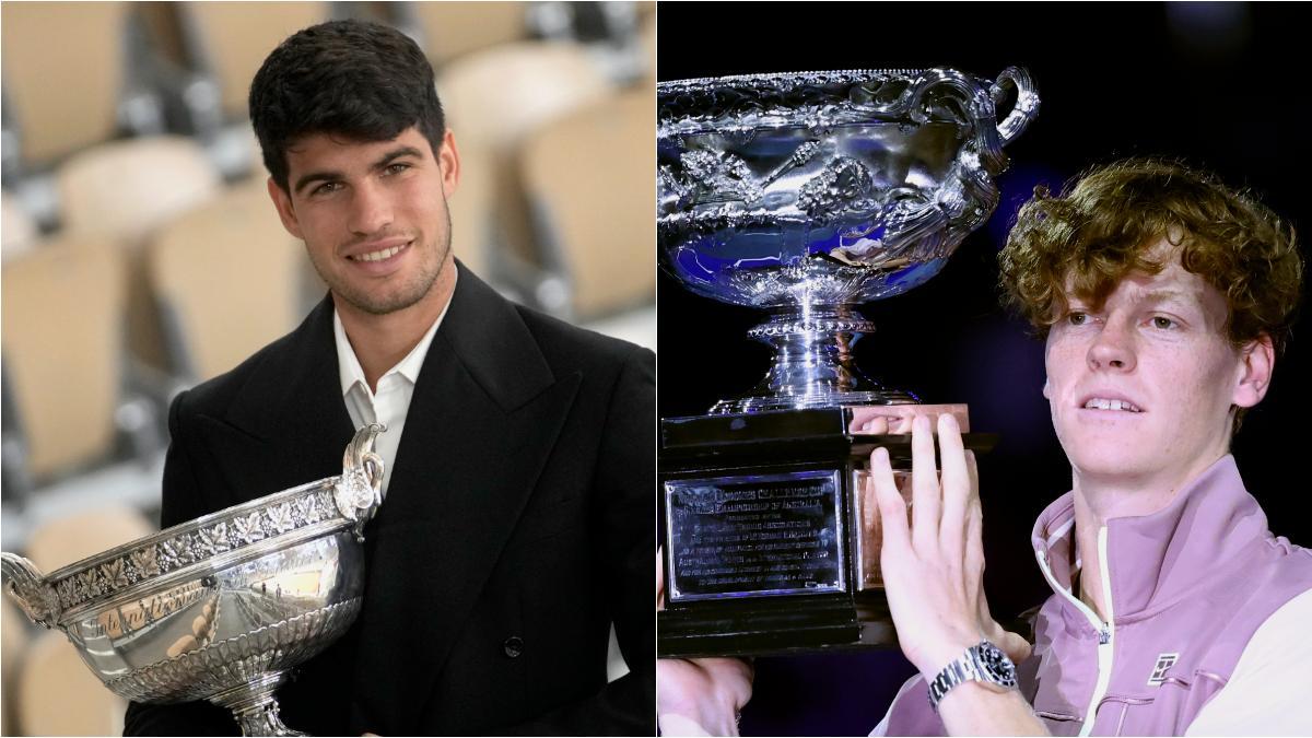 Carlos Alcaraz y Jannik Sinner