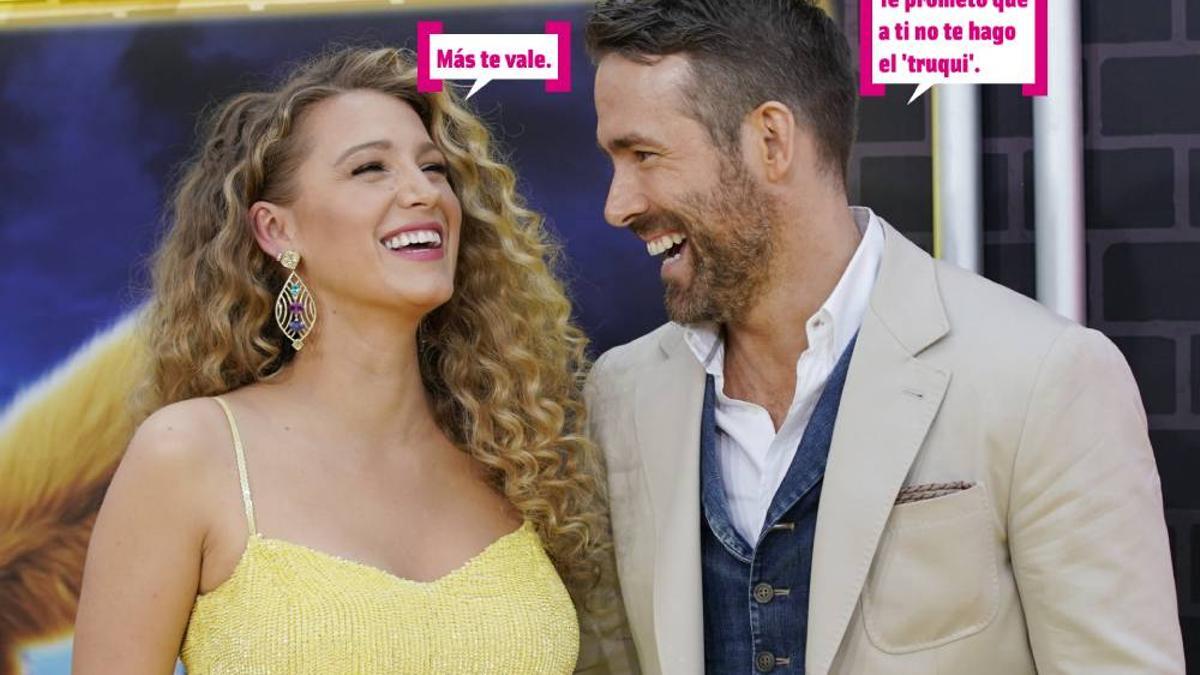 Ryan Reynolds y Blake Lively en un estreno