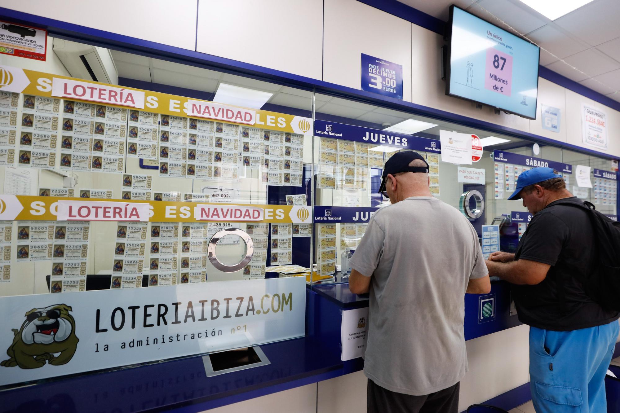 Administraciones de lotería en Ibiza