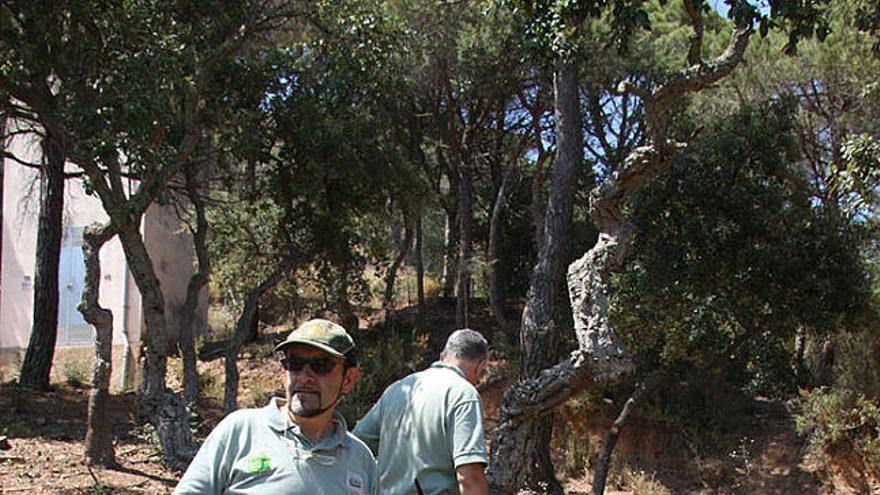 Els agents rurals van restringir ahir l&#039;accés al massís de Cadiretes.