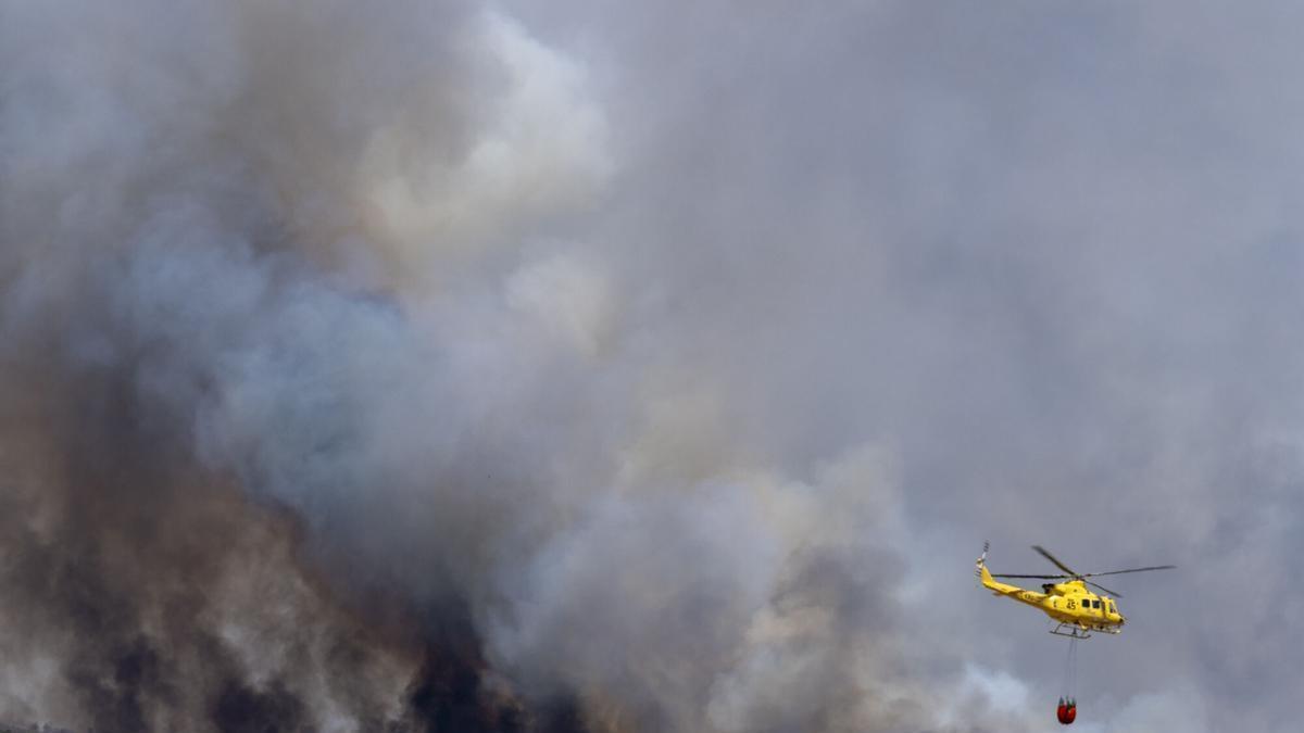 El incendio de Guadalajara supera las 5.400 hectáreas y obliga a ampliar las evacuaciones
