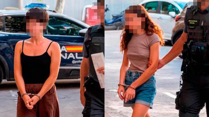 Las dos activistas detenidas por las pintadas en inmobiliarias de Santa Maria solicitan poder declarar en el juzgado