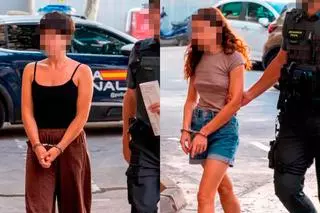 La Guardia Civil acusa a las dos activistas antiturismo de formar parte de un grupo criminal