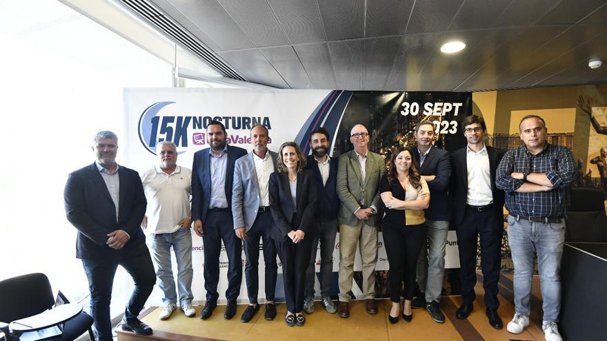 Presentación de la 10ª edición de la 15K Nocturna FibraValencia