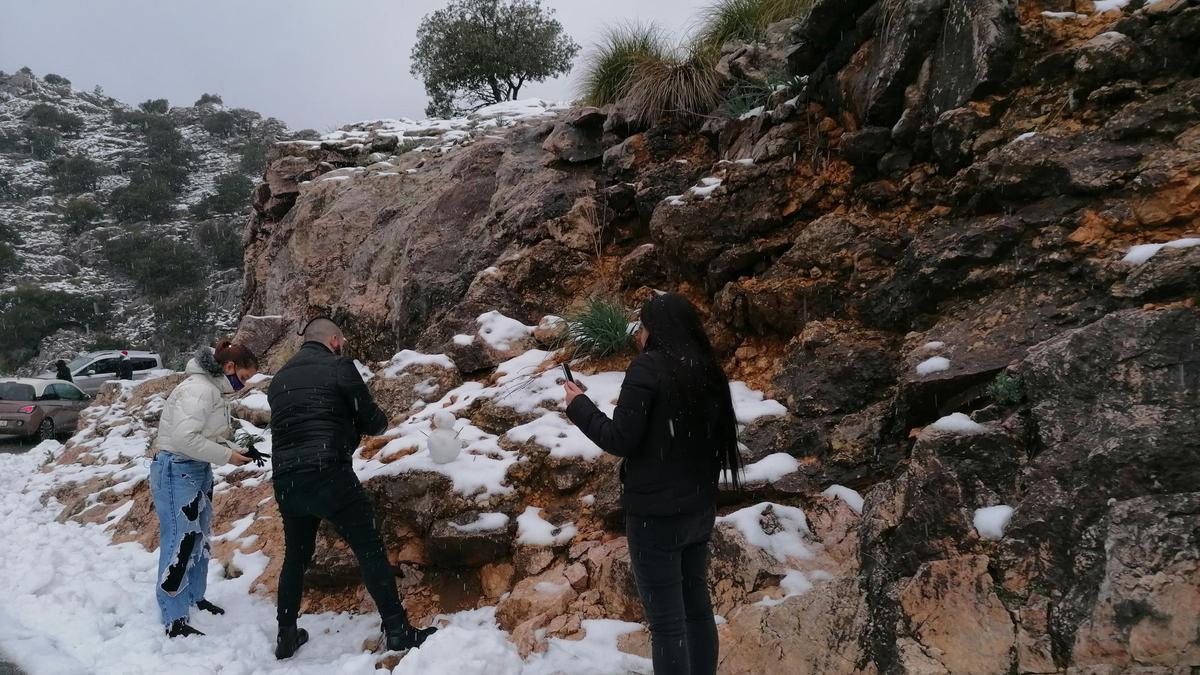 Las mejores imágenes de la nieve en la Serra de Tramuntana