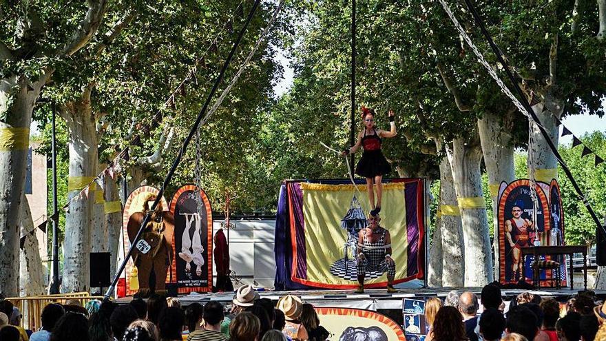 Un dels espectacles de la Fira del Circ de l&#039;any passat