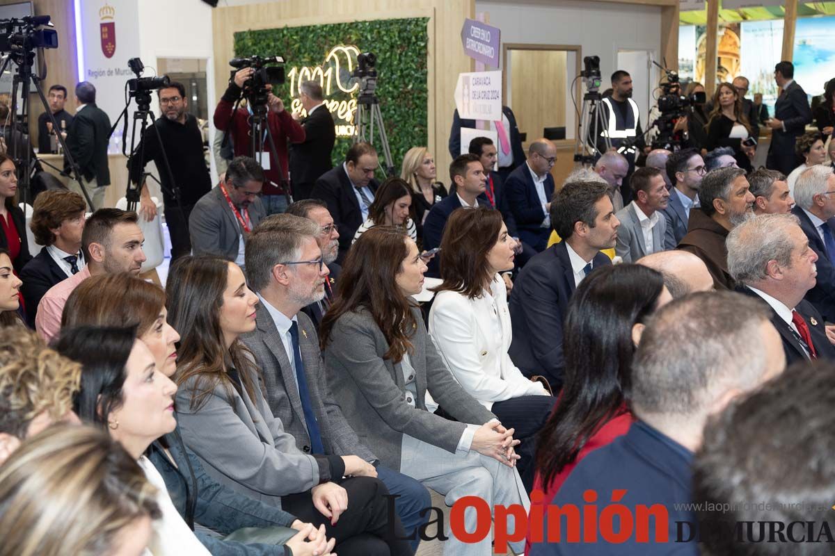 Así ha sido el primer día en el stand de la Región de Murcia en la Feria de Fitur