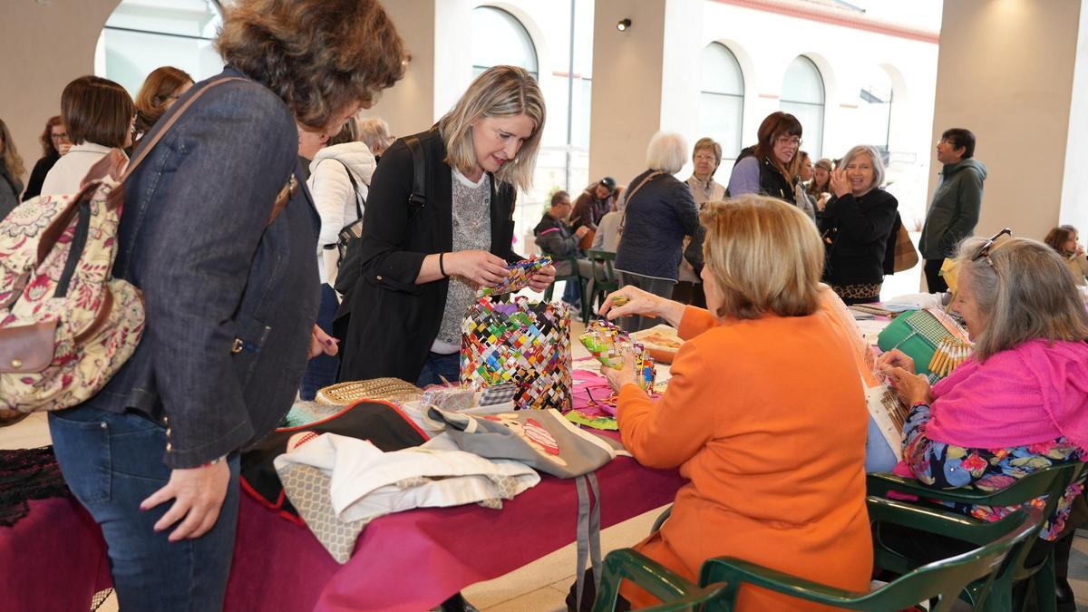 Jornada de actividades en el Museo del textil de Ontinyent