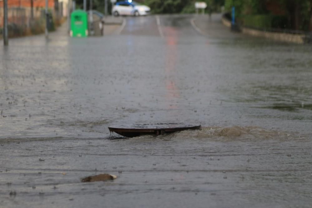 Las imágenes de la fuerte tormenta en Zamora