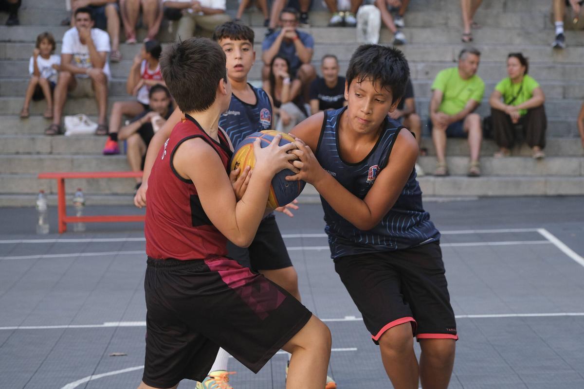 Imatges del 3x3 de la Festa Major de Manresa