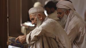 Musulmanes pakistanís en uno de los rezos del Ramadán.