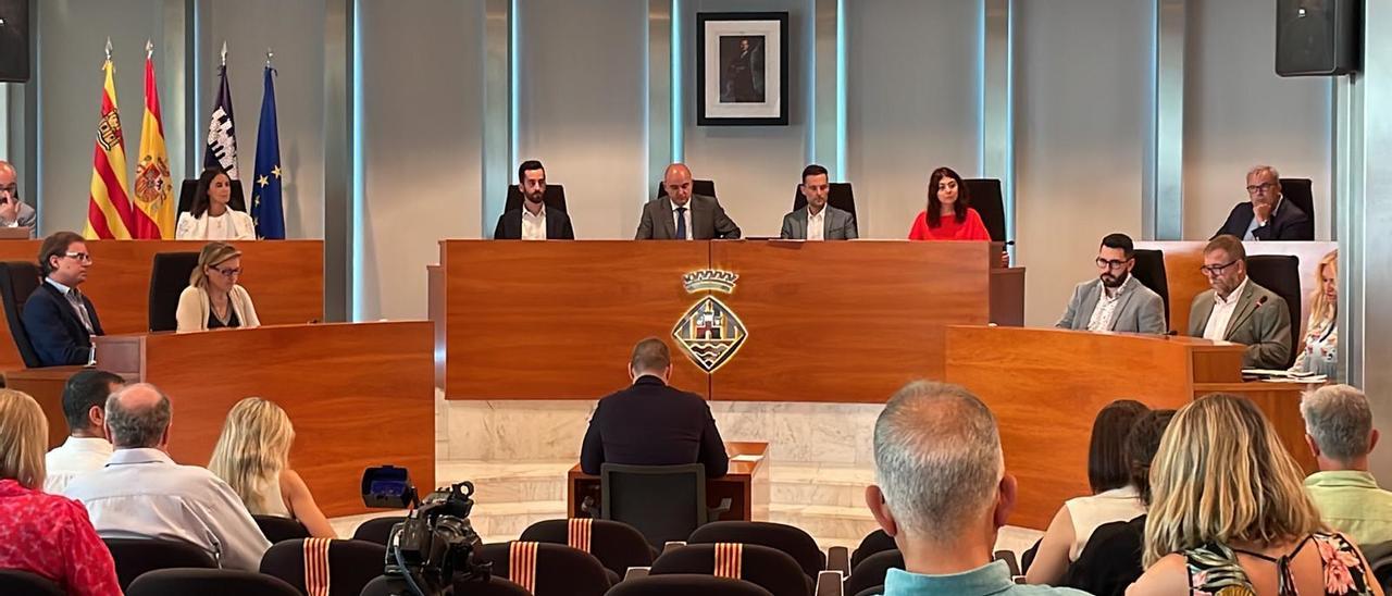 Un momento del debate de política general en el Consell de Ibiza.