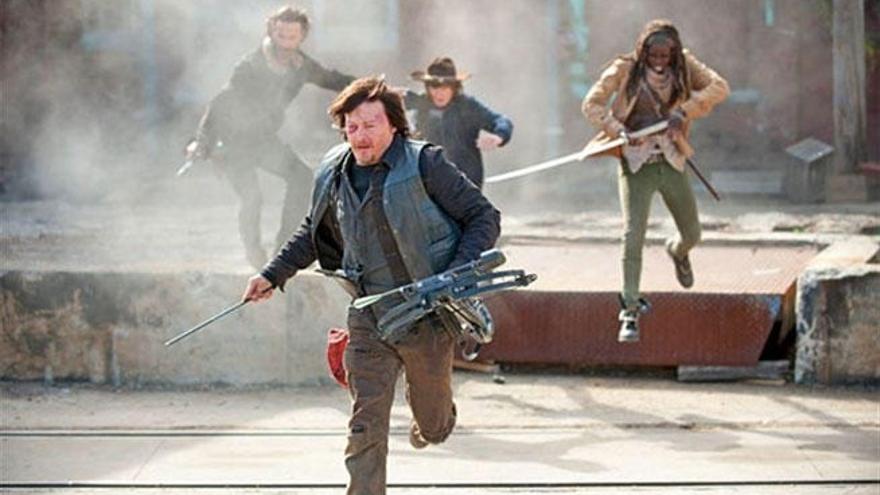 Imagen de un capítulo de &#039;The Walking Dead&#039;.