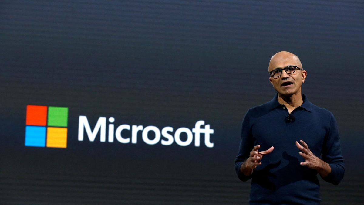 Satya Nadella, director ejecutivo de Microsoft.