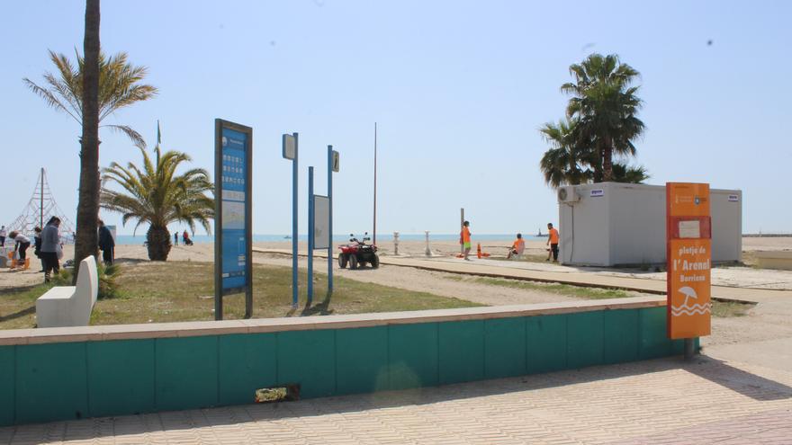 Burriana revalida la bandera azul en el Arenal y Malvarrosa