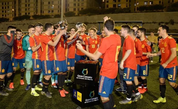 08-02-19. LAS PALMAS DE GRAN CANARIA. Final de la Copa del Atlántico entre España y Japón.  FOTO: JOSÉ CARLOS GUERRA.