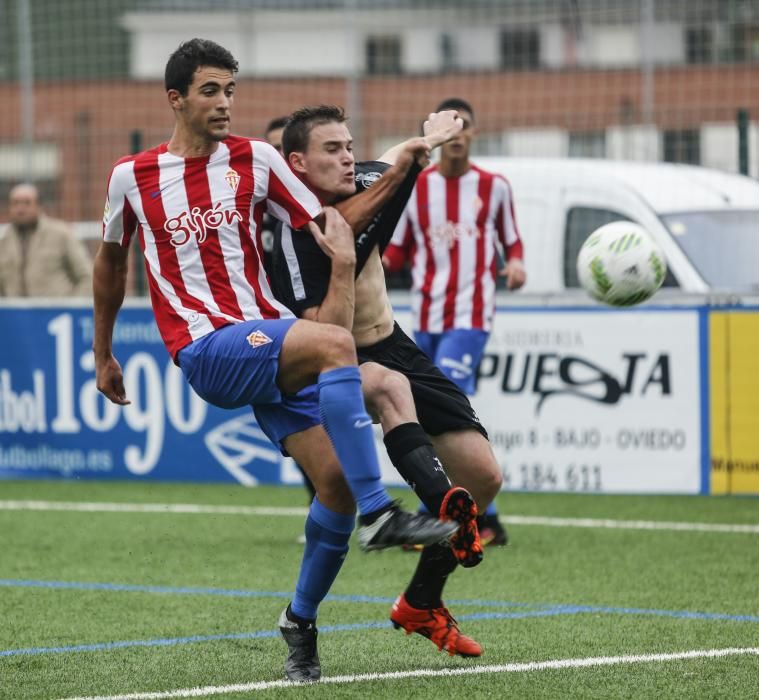 Final de la Copa Federación entre el Real Avilés y el Sporting B