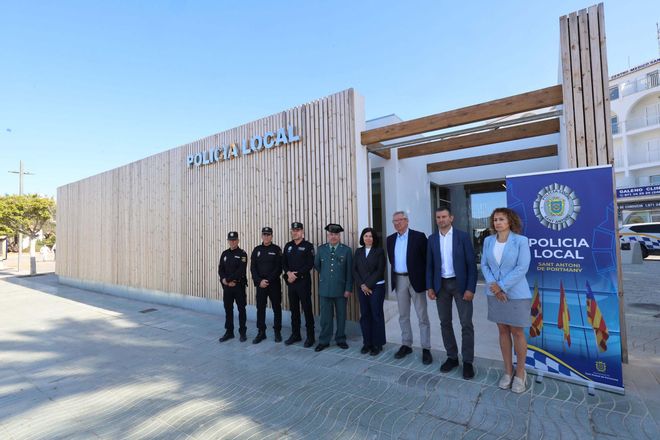 Inaugurada la nueva oficina de la Policía Local de Sant Antoni