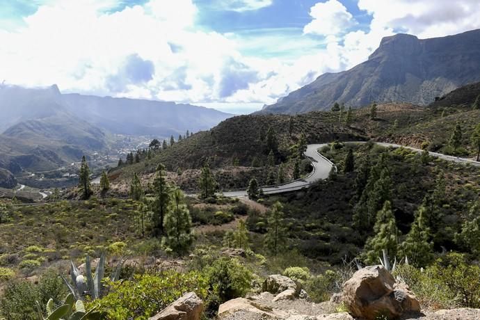 GRAN CANARIA 26-01-2019  SANTA LUCIA DE TIRAJANA-SAN BARTOLOME DE TIRAJANA. Fotos al macizo de Amurga. Fotos a los terrenos de la familia de Román comprados por el Cabildo.  FOTOS: JUAN CASTRO